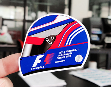 F1卡通賽車(chē)貼紙